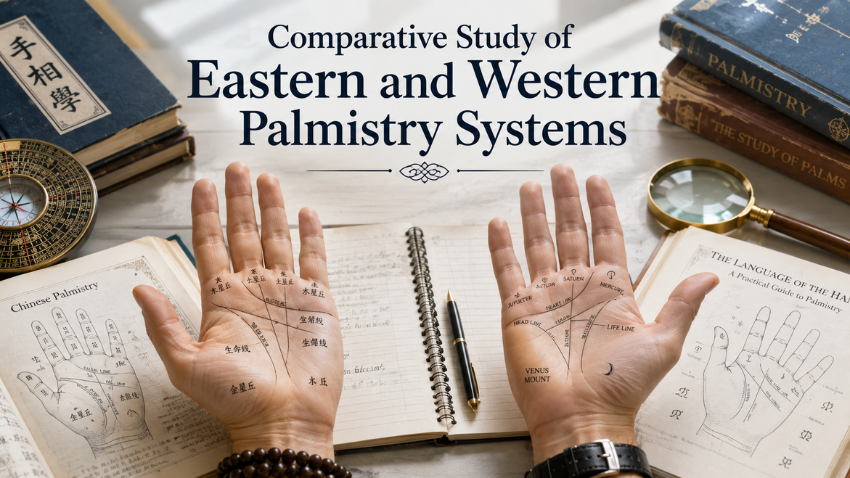 Comparative Study of Eastern and Western Palmistry Systems