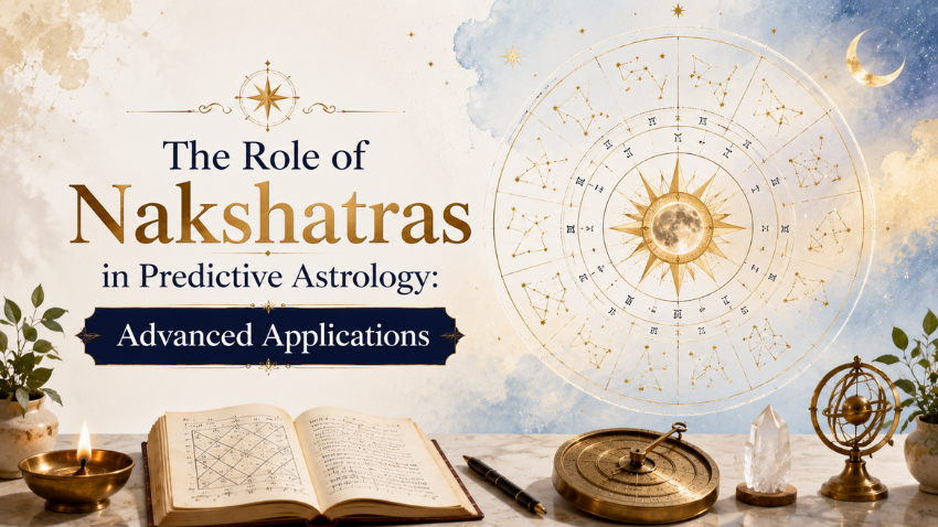 The Role of Nakshatras in Predictive Astrology: Advanced Applications
