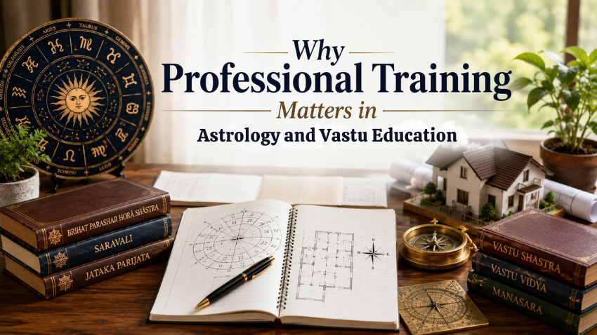 Why Professional Training Matters in Astrology and Vastu Education