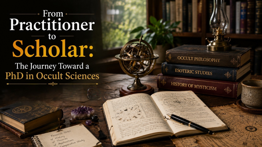 From Practitioner to Scholar: The Journey Toward a PhD in Occult Sciences